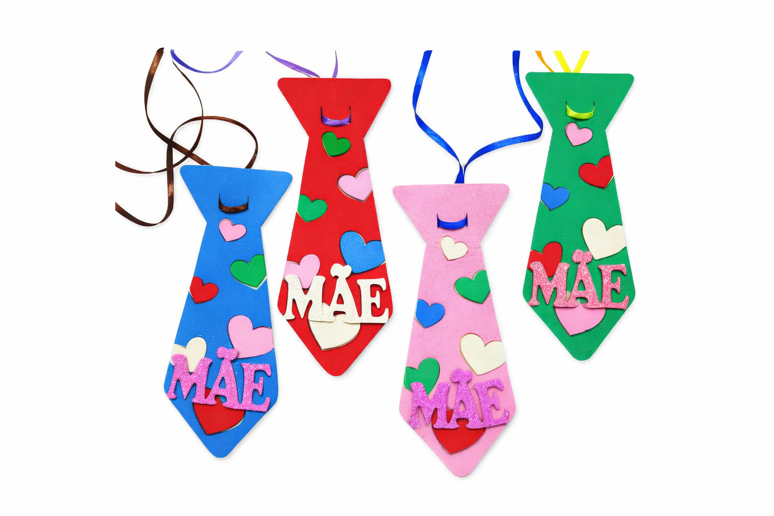kit10 Gravata Dia das Mães MACHO  Pet Cães Gatos