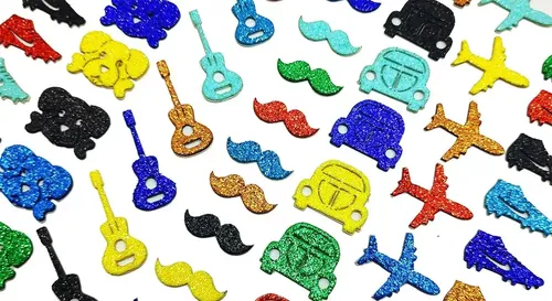 1000 Adesivos Pet Piercings Eva Machos Cães E Gato 3 º Lote