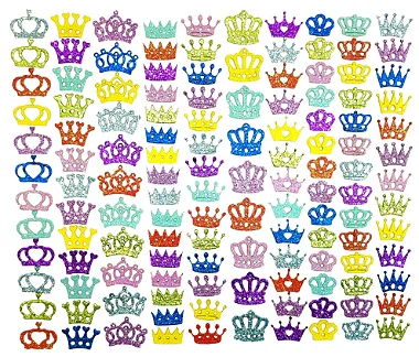 1000 Adesivos Coroa Pet Piercings Cães Gatos Pet Shop Fêmea