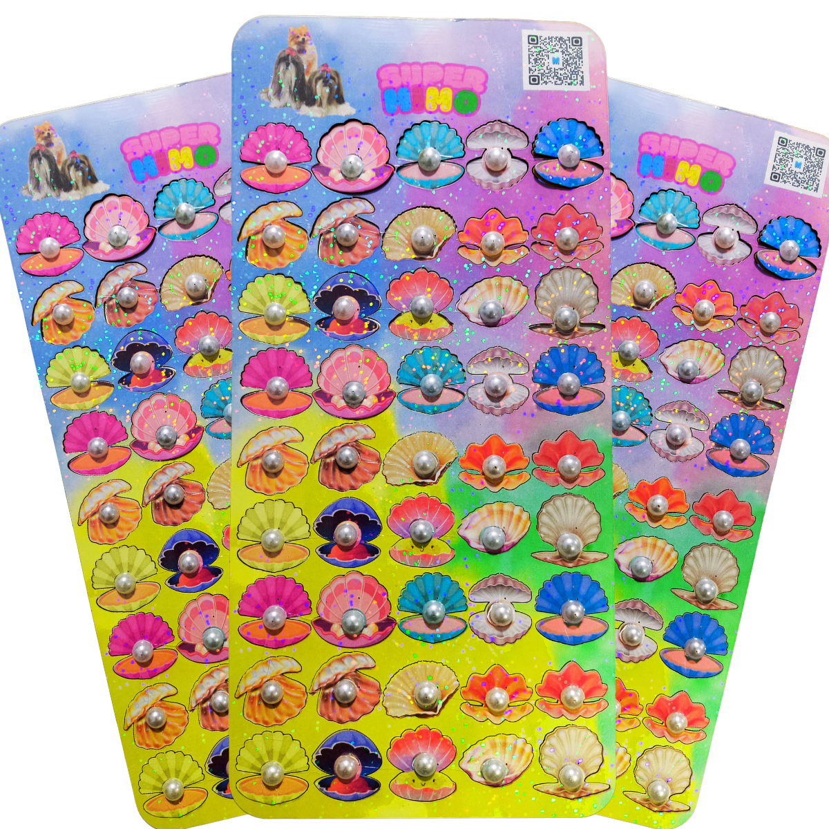 Adesivo Pet 3D Aplique Sticker Pet Banho  Super Cola 45 Und