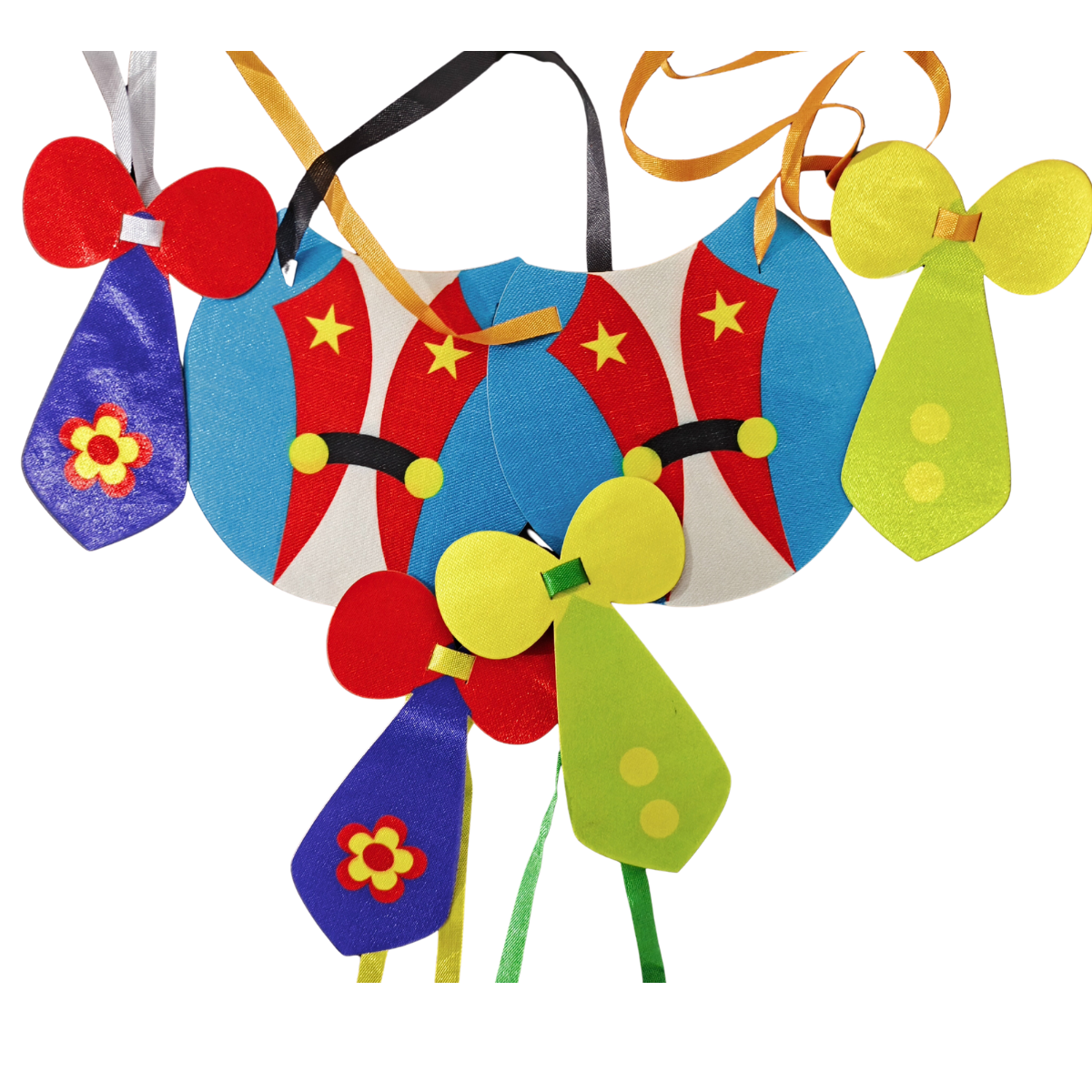 60 Gravatas Pet Circo Estampada Alto Brilho Banho e Tosa