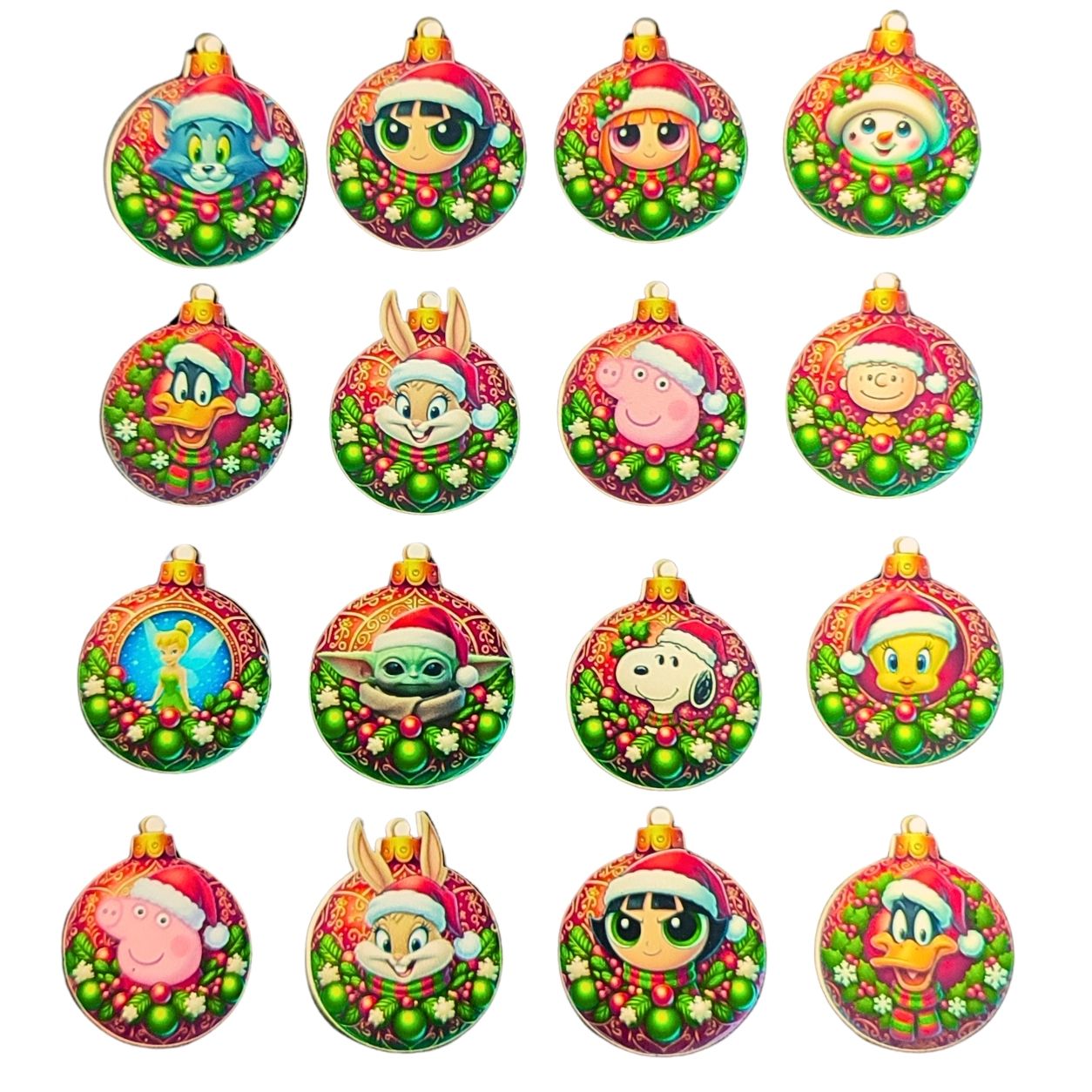 200 Adesivos Natal EVA Cão Banho Tosa Pet Shop Natal Cartoon