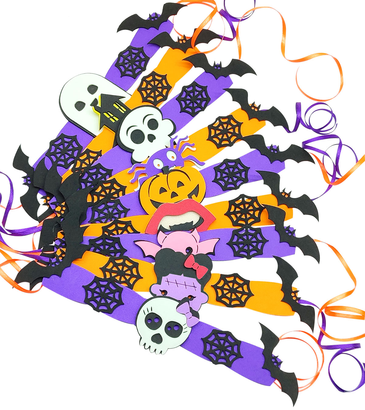 10 Gargantilha Pet Cachorro Eva HALLOWEEN Lacinho Pet
