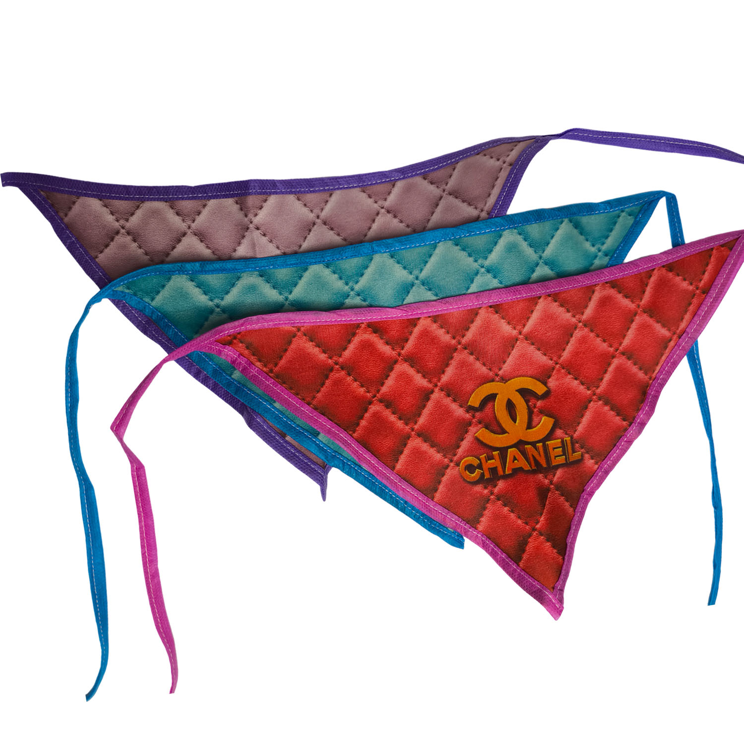 10 Bandanas P Pet Personalizadas Acessórios Cachorro e Gato