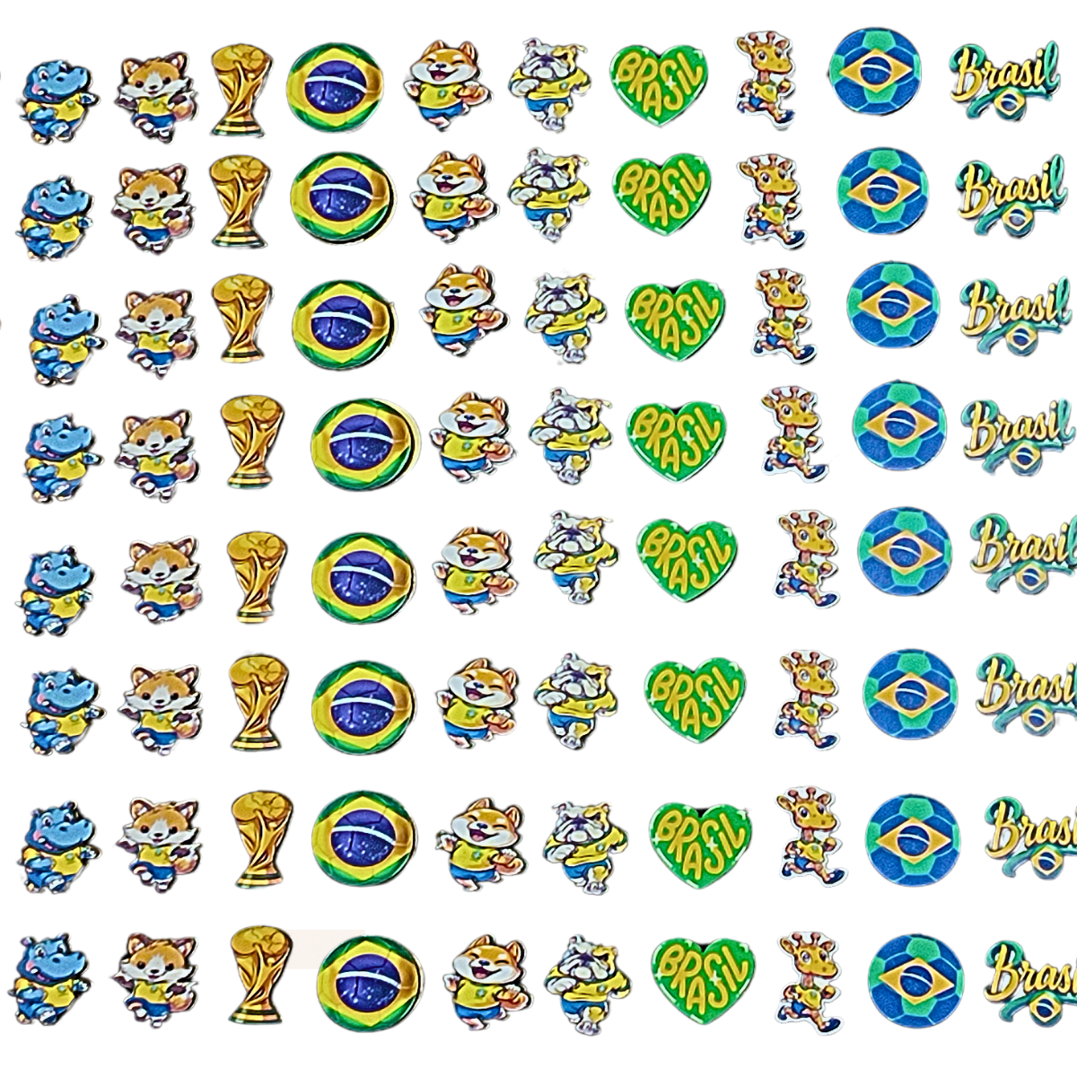 Kit I 200 Adesivos Copa Cão Pet Shop Banho Tosa 2026