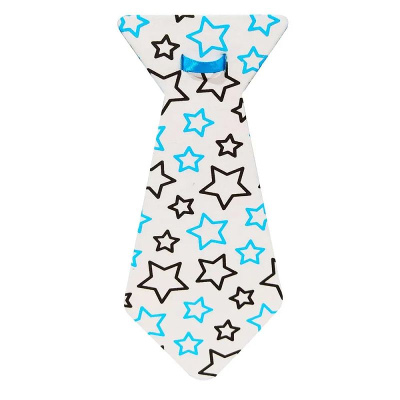 Kit 5 Gravata Lacinho Estrelas GG Pet Cão Gato Petshop