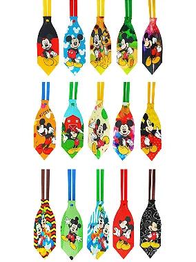 Kit 30 Gravatas Sublimadas Mickey Pet Cachorro Lacinho Pet