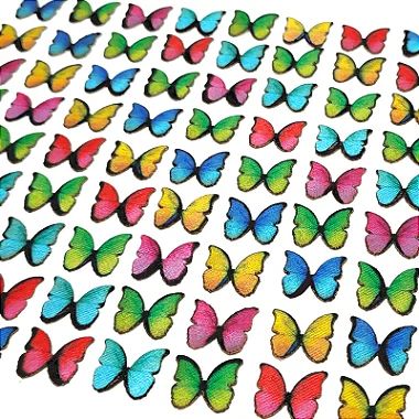 500 adesivo Sticker Borboleta P Pet Shop laçinhos cão gato