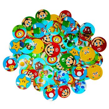 215 Adesivos Mário bros Pet sticker Cão Gato Banho Tosa A14