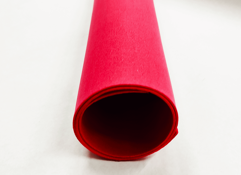 Eva cartolina 30x20 escolar artesanato 10 Folhas decorar Cor:Vermelho