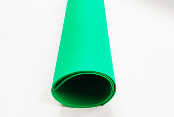 Eva cartolina 30x20  escolar artesanato 10 Folhas decorar Cor:Verde claro