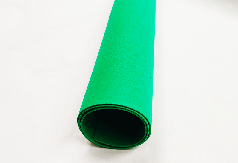 Eva cartolina 30x20  escolar artesanato 10 Folhas decorar Cor:Verde escuro
