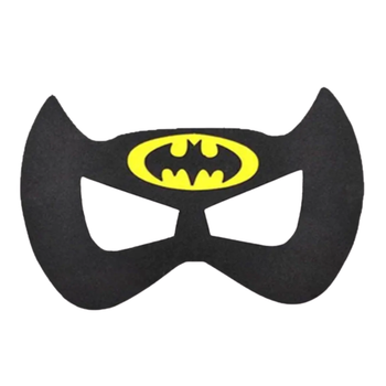 1 Máscara Super Herói para Crianças e Adultos EVA super heroi: BATMAN
