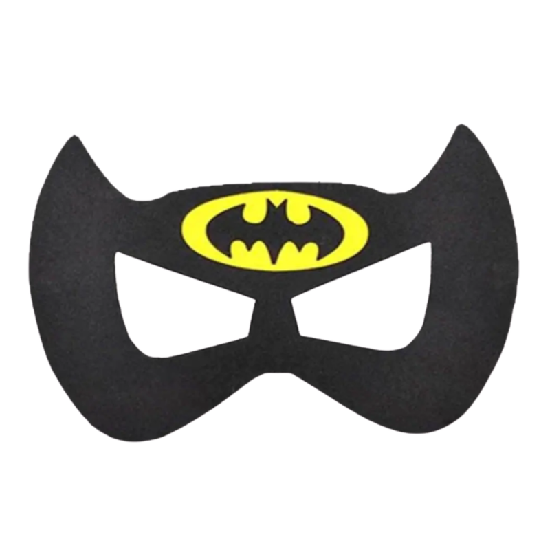 1 Máscara Super Herói para Crianças e Adultos EVA super heroi: BATMAN