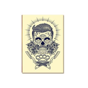 Placa Decorativa Barbearia Profissional MDF Tam A4 BR12
