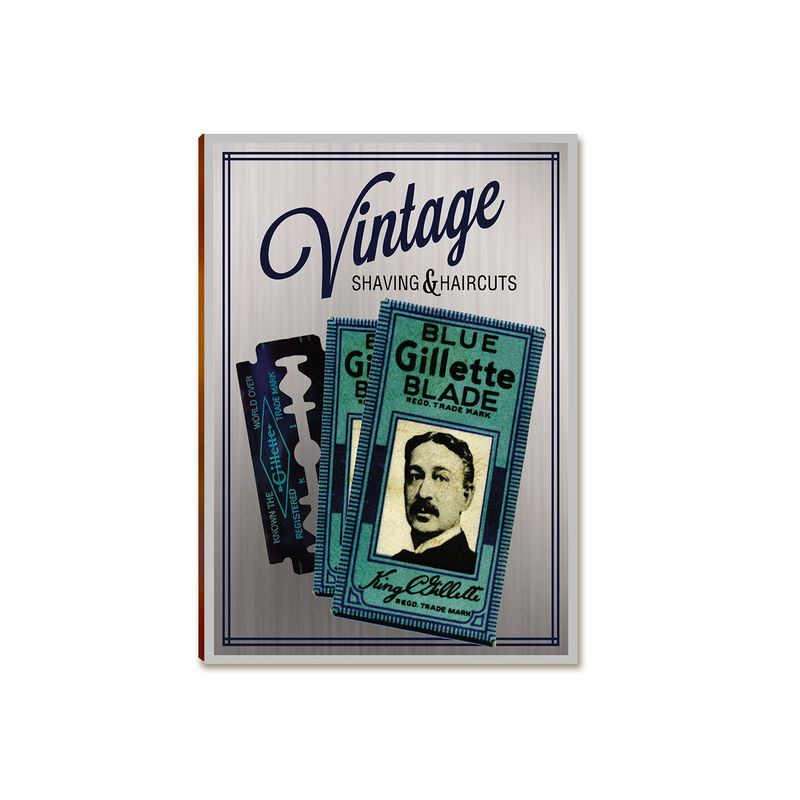 Placa MDF Barbearia Vintage Ideal para Decoração Retrô BR25