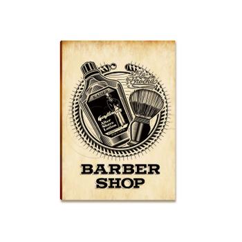 Placa MDF Barber Shop Decoração Vintage Barbearias BR26