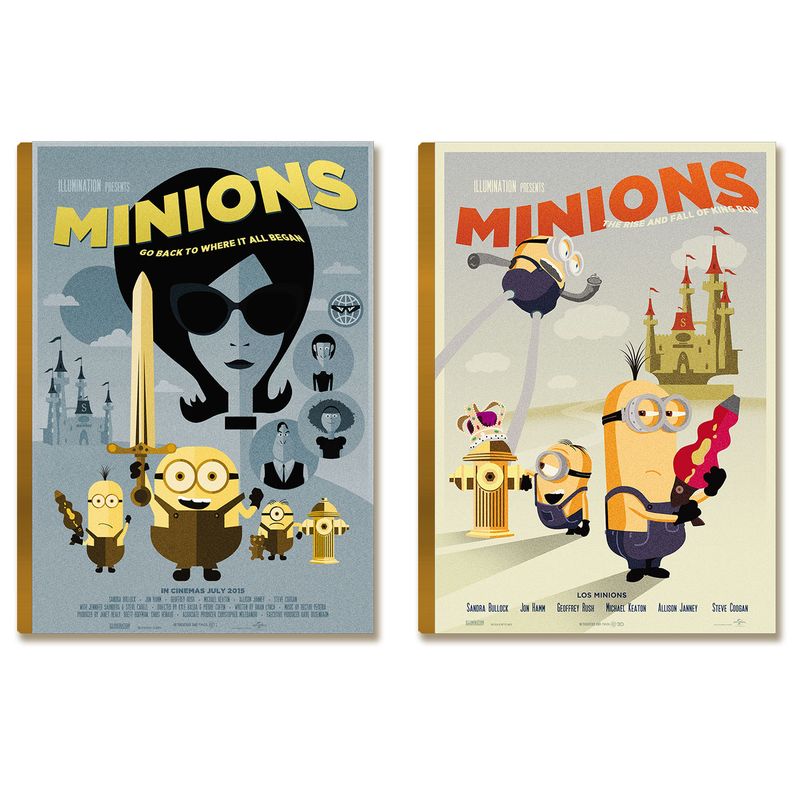 2 Placas MDF Personagens Filme Infantil Pronto Instalar PF3