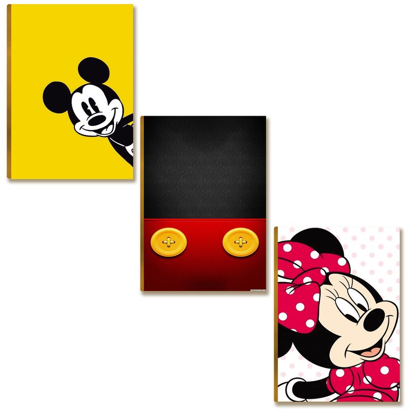 Kit 03 Placas MDF Decoração Personagem Desenho Clássico DC11