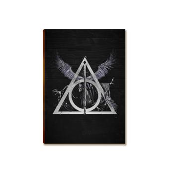 Placa MDF Feitiços Bruxos Magia Decoração Parede Moderna A4