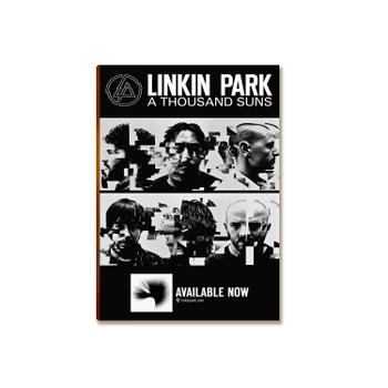 Placa MDF Banda Linkin Park A Thousand Suns Parede A4