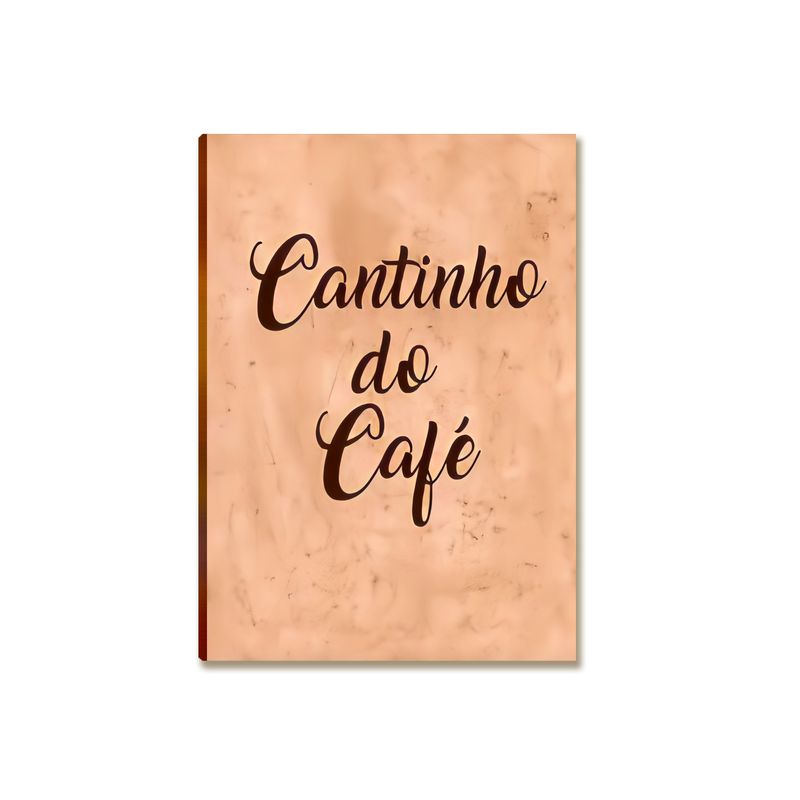 Placa MDF Cantinho do Café Decor Parede Cozinha A4