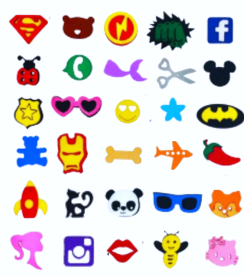 100 Adesivos EVA Cão Banho Tosa Pet Shop - Enfeites Premium