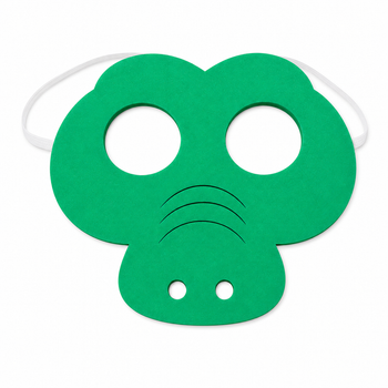 5 Máscaras Arca de Noé - Personagem Infantil Lembrancinha personagem:jacaré