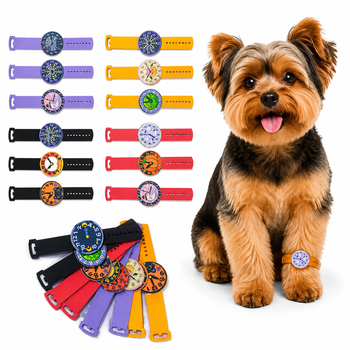 40 Adesivos Relógio Halloween EVA Pet Shop Cão Banho e Tosa