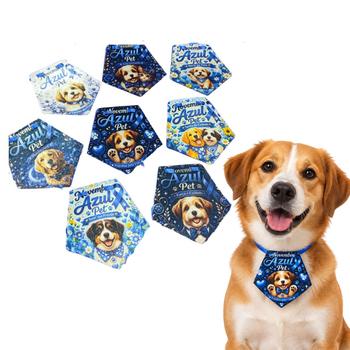 Kit 80 colarinhos cão pet banho e tosa Novembro Azul