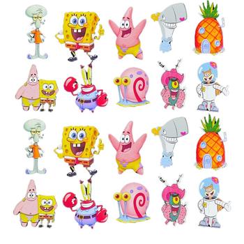 kit 50 adesivos Bob Esponja pet shops banho e tosa para cães