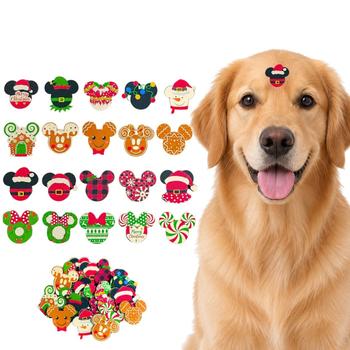 100 Adesivos Natal EVA Cão Banho Tosa Pet Shop Natal Encanto