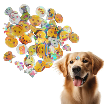 106 Sticker 3D EVA Adesivo Pet Piercings Cachorros e Gatos modelo:Kit-04-106-un