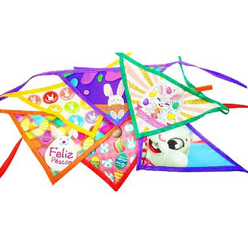 20 Lacinhos Bandana Páscoa Pet Tecido sublimado Cães Gatos