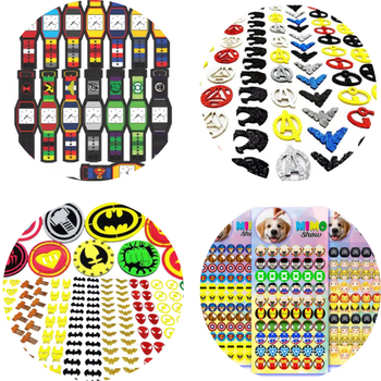 kit 754 Adesivos Laços Super Herois Banho e tosa Pet shop