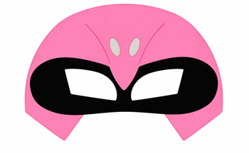 Máscara Power Rangers Cor:Rosa