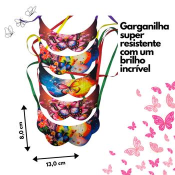 Kit30 Gargantilha Cetim Broboletas Pet Shop Cachorro E Gato