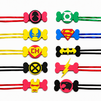 10 Gargantilha Super Herois Colarinho EVA Para Cães Pet Shop