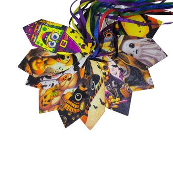 10 Gravata P pet halloween estampada cetim cão gato 1