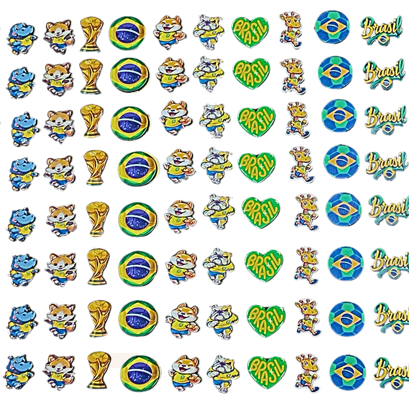 Kit I 50 Adesivos Copa Cão Pet Shop Banho Tosa 2026