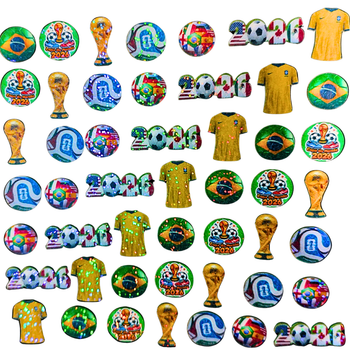 Kit 300 Adesivo Holográfico Copa Pet Shop - Supercola